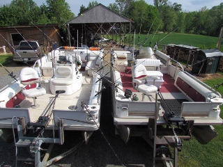 Two well-equipped boats